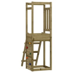 vidaXL Parque infantil de madera pino impregnada 53x46,5x169 cm