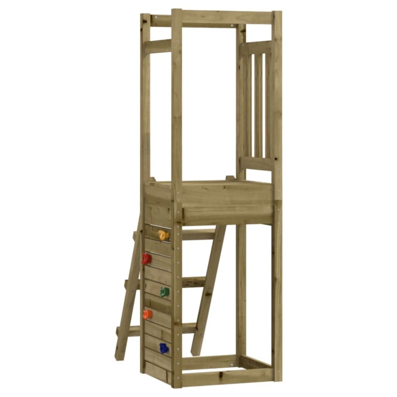 vidaXL Parque infantil de madera pino impregnada 53x46,5x169 cm vidaXL Parque infantil de madera pino impregnada 53x46,5x169 cm
