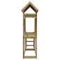 vidaXL Parque infantil exterior madera pino impregnada 53x110x214 cm