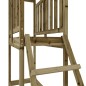 vidaXL Parque infantil exterior madera pino impregnada 53x110x214 cm