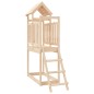 vidaXL Parque infantil de exterior madera maciza de pino 53x110x214 cm