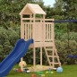 vidaXL Parque infantil de exterior madera maciza de pino 53x110x214 cm