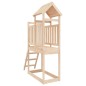vidaXL Parque infantil de exterior madera maciza de pino 53x110x214 cm