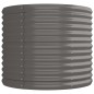 vidaXL Jardinera arriate acero recubrimiento polvo gris 224x80x68 cm vidaXL Jardinera arriate acero recubrimiento polvo gris 224x80x68 cm