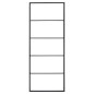vidaXL Toallero de acero negro 45x10x115 cm vidaXL Toallero de acero negro 45x10x115 cm