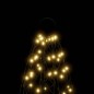 vidaXL Árbol de Navidad en asta bandera 3000 LED blanco cálido 800 cm vidaXL Árbol de Navidad en asta bandera 3000 LED blanco cálido 800 cm