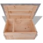 vidaXL Casa para erizos de madera 45x33x22 cm vidaXL Casa para erizos de madera 45x33x22 cm