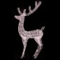 vidaXL Reno navideño acrílico XXL 250 LEDs blanco cálido 180 cm vidaXL Reno navideño acrílico XXL 250 LEDs blanco cálido 180 cm