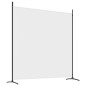 vidaXL Biombo divisor de 2 paneles de tela blanco 348x180 cm vidaXL Biombo divisor de 2 paneles de tela blanco 348x180 cm