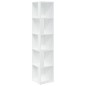 vidaXL Mueble de esquina madera contrachapada blanco 33x33x164,5 cm vidaXL Mueble de esquina madera contrachapada blanco 33x33x164,5 cm