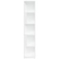 vidaXL Mueble de esquina madera contrachapada blanco 33x33x164,5 cm vidaXL Mueble de esquina madera contrachapada blanco 33x33x164,5 cm