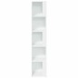 vidaXL Mueble de esquina madera contrachapada blanco 33x33x164,5 cm vidaXL Mueble de esquina madera contrachapada blanco 33x33x164,5 cm