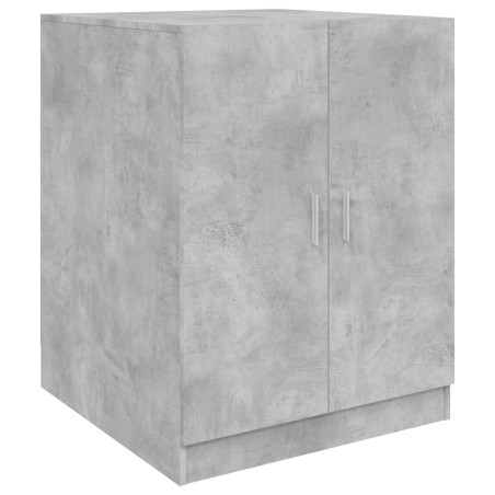 vidaXL Armario de lavadora gris hormigón 71x71,5x91,5 cm