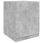 vidaXL Armario de lavadora gris hormigón 71x71,5x91,5 cm