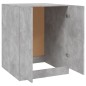 vidaXL Armario de lavadora gris hormigón 71x71,5x91,5 cm