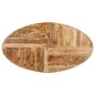 vidaXL Mesa de comedor de madera de mango rugosa 160x90x75 cm vidaXL Mesa de comedor de madera de mango rugosa 160x90x75 cm