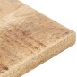 vidaXL Superficie de mesa madera maciza de mango 15-16 mm 60x60 cm