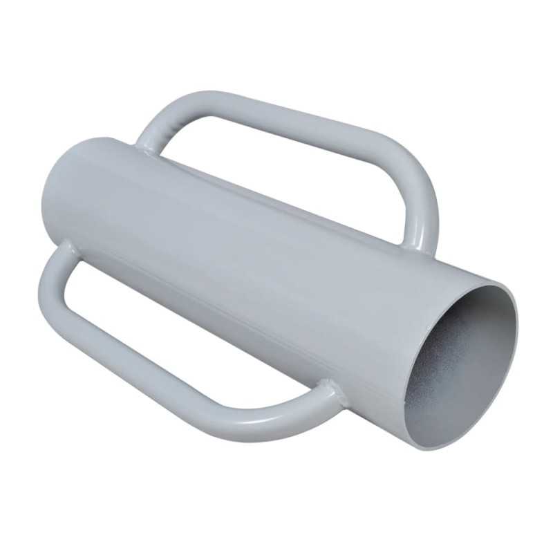 vidaXL Herramienta para poner postes de valla con asas acero vidaXL Herramienta para poner postes de valla con asas acero