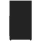 vidaXL Armario de baño madera contrachapada negro 60x33x61 cm vidaXL Armario de baño madera contrachapada negro 60x33x61 cm