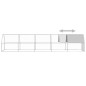 vidaXL Jaula gallinero de exterior de acero galvanizado 2x10x2 m vidaXL Jaula gallinero de exterior de acero galvanizado 2x10x2 m