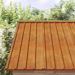 vidaXL Paneles de tejado 36 uds acero corten oxidado 100x44cm