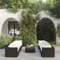 vidaXL Set de muebles de jardín 9 pzas y cojines ratán sintético negro vidaXL Set de muebles de jardín 9 pzas y cojines ratán sintético negro