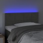 vidaXL Cabecero con LED de terciopelo gris oscuro 100x5x78/88 cm vidaXL Cabecero con LED de terciopelo gris oscuro 100x5x78/88 cm