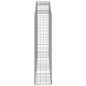 vidaXL Cestas de gaviones 7 uds forma de arco hierro 300x50x200/220 cm vidaXL Cestas de gaviones 7 uds forma de arco hierro 300x50x200/220 cm