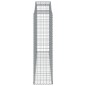 vidaXL Cestas de gaviones 11 uds forma de arco hierro 300x50x180/200cm vidaXL Cestas de gaviones 11 uds forma de arco hierro 300x50x180/200cm