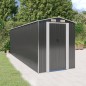 vidaXL Cobertizo de jardín acero galvanizado antracita 192x606x223 cm vidaXL Cobertizo de jardín acero galvanizado antracita 192x606x223 cm