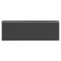 vidaXL Cobertizo de jardín acero galvanizado antracita 192x606x223 cm vidaXL Cobertizo de jardín acero galvanizado antracita 192x606x223 cm