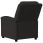 vidaXL Sillón reclinable de terciopelo negro vidaXL Sillón reclinable de terciopelo negro