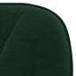 vidaXL Sillas de comedor 2 unidades terciopelo verde oscuro vidaXL Sillas de comedor 2 unidades terciopelo verde oscuro