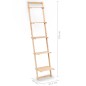 vidaXL Estante de pared escalera madera de cedro 41,5x30x176 cm vidaXL Estante de pared escalera madera de cedro 41,5x30x176 cm