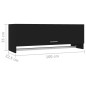 vidaXL Armario de madera contrachapada negro 100x32,5x35 cm vidaXL Armario de madera contrachapada negro 100x32,5x35 cm