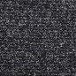 vidaXL Alfombrilla escaleras 15ud tela punzonada 65x21x4cm gris oscuro