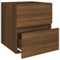 vidaXL Mueble de lavabo madera contrachapada marrón roble 41x38,5x45cm vidaXL Mueble de lavabo madera contrachapada marrón roble 41x38,5x45cm