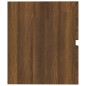 vidaXL Mueble de lavabo madera contrachapada marrón roble 41x38,5x45cm vidaXL Mueble de lavabo madera contrachapada marrón roble 41x38,5x45cm