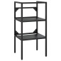 vidaXL Estructura de lavabo de hierro negro 40x38x83 cm vidaXL Estructura de lavabo de hierro negro 40x38x83 cm