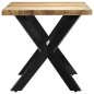 vidaXL Mesa de comedor madera maciza de mango en bruto 140x70x75 cm vidaXL Mesa de comedor madera maciza de mango en bruto 140x70x75 cm