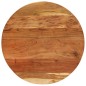 vidaXL Mesa auxiliar madera de acacia y hierro fundido 60x(42-62) cm vidaXL Mesa auxiliar madera de acacia y hierro fundido 60x(42-62) cm