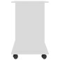 vidaXL Mesa de ordenador madera contrachapada blanco 80x50x75 cm vidaXL Mesa de ordenador madera contrachapada blanco 80x50x75 cm