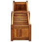 vidaXL Arriate de jardín de madera de acacia 150x30x25 cm vidaXL Arriate de jardín de madera de acacia 150x30x25 cm