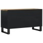 vidaXL Mueble de TV madera mango y madera contrachapada 80x33x46 cm