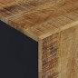 vidaXL Mueble de TV madera mango y madera contrachapada 80x33x46 cm