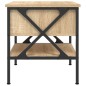 vidaXL Mesita de noche madera de ingeniería roble Sonoma 40x42x45 cm vidaXL Mesita de noche madera de ingeniería roble Sonoma 40x42x45 cm