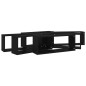 vidaXL Estante cubo de pared 6 uds contrachapado negro 60x15x23 cm vidaXL Estante cubo de pared 6 uds contrachapado negro 60x15x23 cm