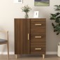 vidaXL Aparador de madera de ingeniería marrón roble 69,5x34x90 cm vidaXL Aparador de madera de ingeniería marrón roble 69,5x34x90 cm