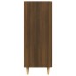 vidaXL Aparador de madera de ingeniería marrón roble 69,5x34x90 cm vidaXL Aparador de madera de ingeniería marrón roble 69,5x34x90 cm