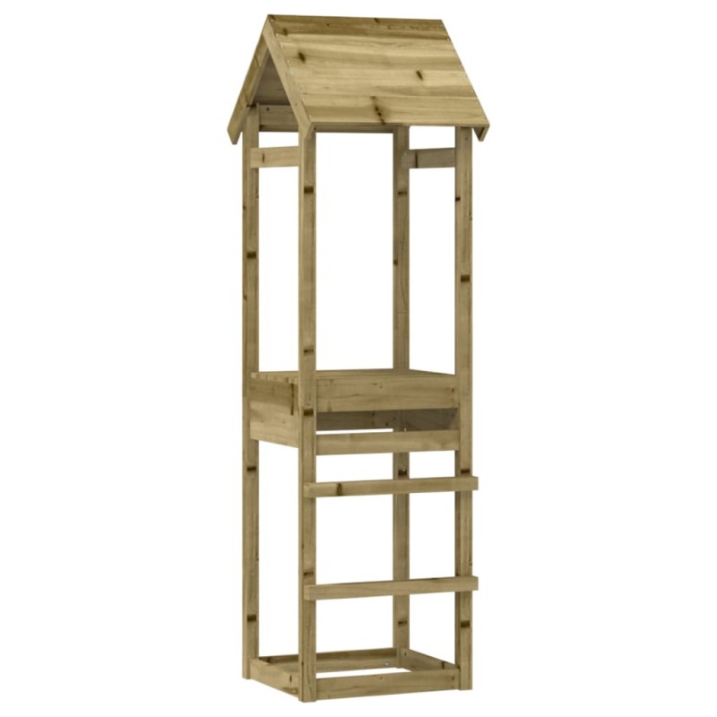 vidaXL Torre de juegos madera pino impregnada 53x46,5x194 cm vidaXL Torre de juegos madera pino impregnada 53x46,5x194 cm